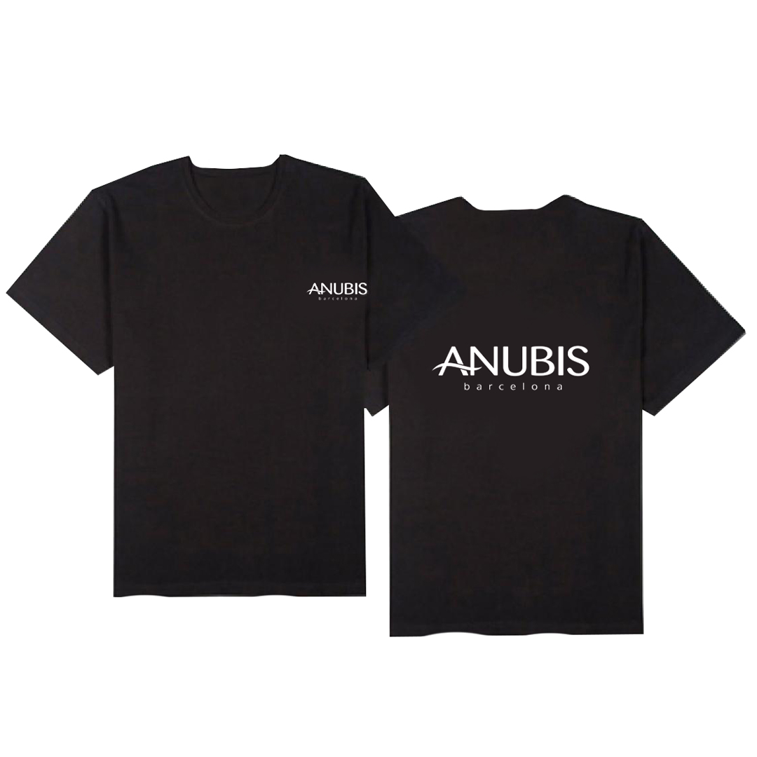 Czarny T-shirt ANUBIS Barcelona Unisex M